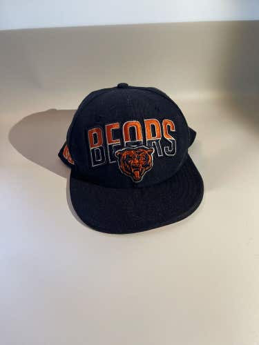 Chicago Bears New Era 59Fifty Adult Fitted Cap Size 6 7/8" Bear Logo