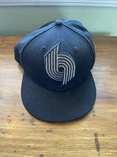Portland Trailblazers NBA New Era 9Fifty Hardwood Classics Snapback Cap Hat VGUC