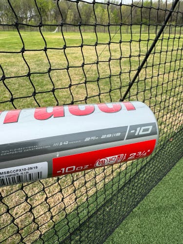 2023 Composite (-10) 19 oz 29" CAT X Composite Bat