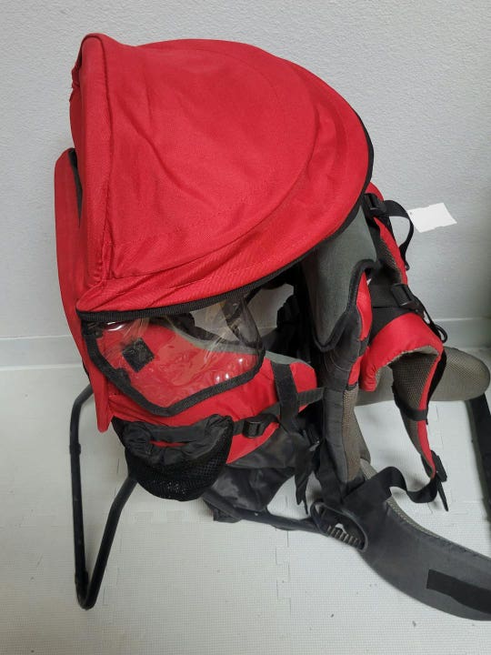 Used Kid Carrier Camping And Climbing Backpacks