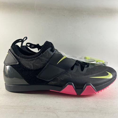 NEW Nike Zoom PV Elite Pole Vault Track Shoes Black Size 12 AA1204-004