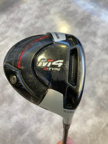 Used Men's TaylorMade M4 D-Type Right Handed Driver Stiff Flex 10.5 Loft