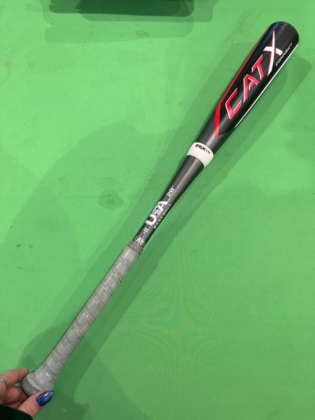 Used Kid Pitch (9YO-13YO) USABat Certified 2023 Marucci CAT X Connect Alloy Bat (-11) 17 oz 28"