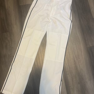 White Adult Men's New Medium Mizuno Game Pants
