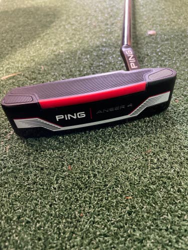 Used Men's Ping 2021 Anser 4 Right Handed Blade Putter 35"