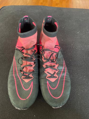 Pink Men's Molded Cleats Nike Mercurial Superfly Cleats