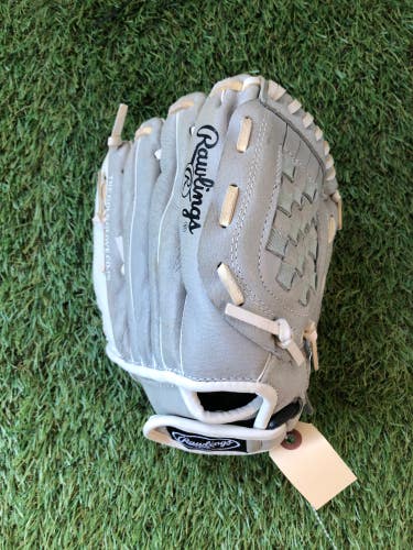 Used Rawlings Highlight Right Hand Throw Pitcher's Softball Glove 10.5"