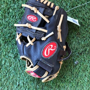 Used Rawlings Highlight Series Right Hand Throw Outfield Baseball Glove 10.5"