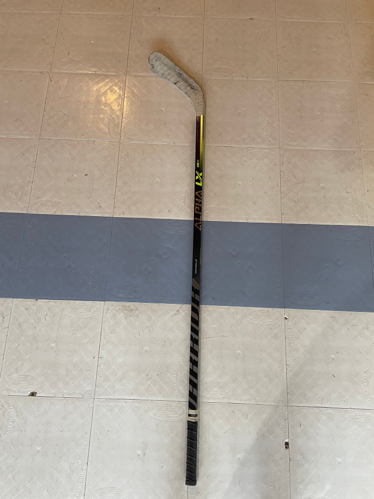 left handed warrior LX pro hockey stick w88 63 flex