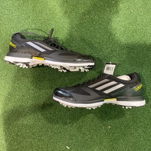 Black New Men's Size 10 (Women's 11) Adidas Golf Shoes