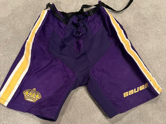 Purple Used Small Bauer Supreme Pant Shell Pro Stock
