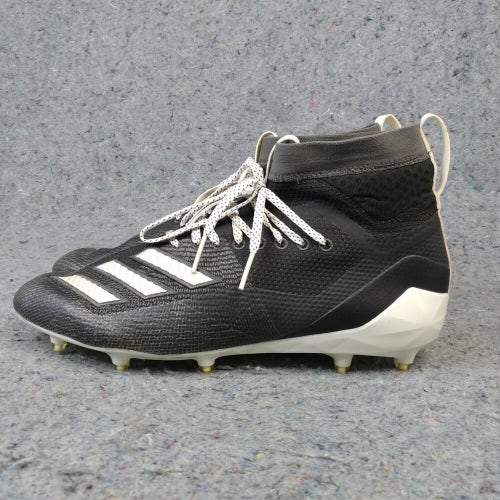 Adidas Adizero 8.0 SK Football Cleats Mens 12 Black Lace Up D97642 NO INSOLES