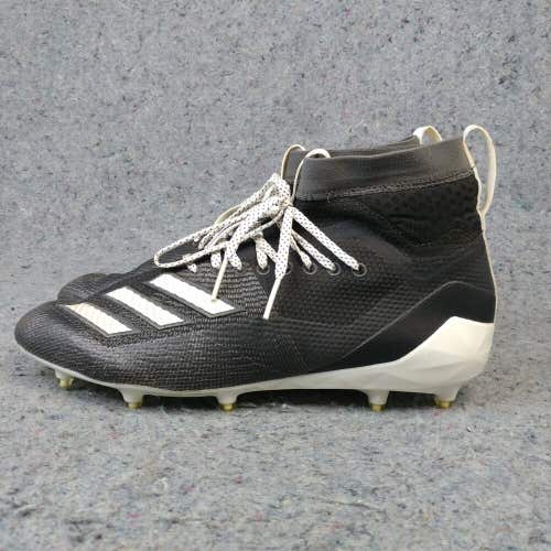 Adidas Adizero 8.0 SK Football Cleats Mens 12 Black Lace Up D97642 NO INSOLES
