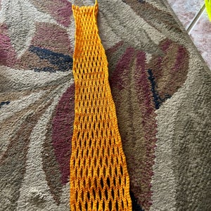 Soft mesh lacrosse mesh