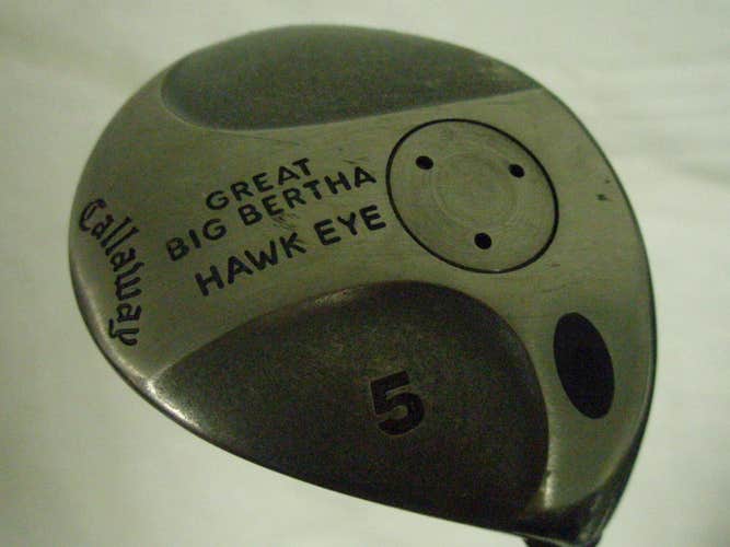 Callaway Great Big Bertha Hawk Eye 5 wood (Graphite, REGULAR) Golf Club