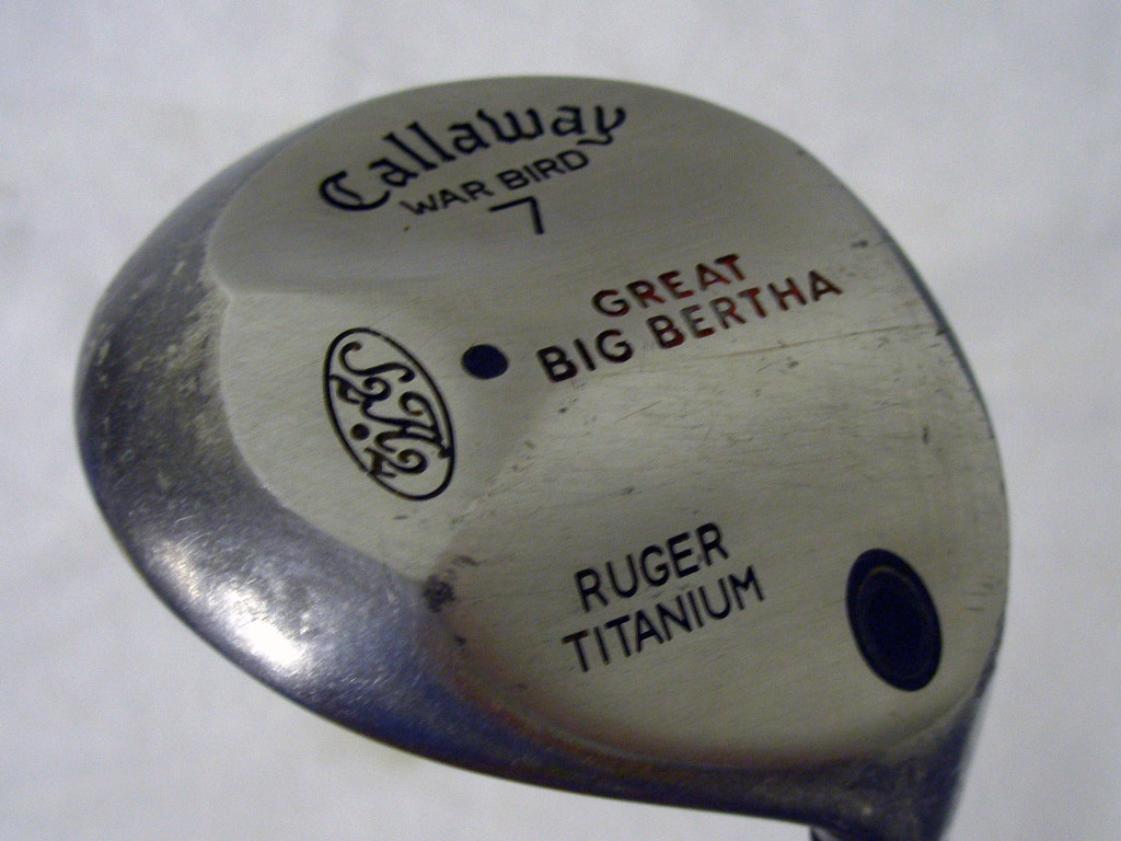 Callaway Great Big Bertha Warbird 7 Wood (Graphite Firm) 7w Ruger Titanium Club