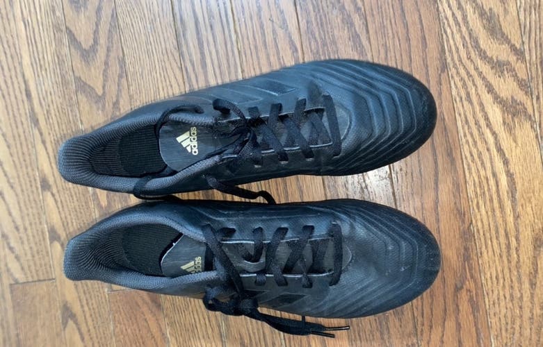 Black Used Molded Cleats Adidas Predator Accuracy Cleats