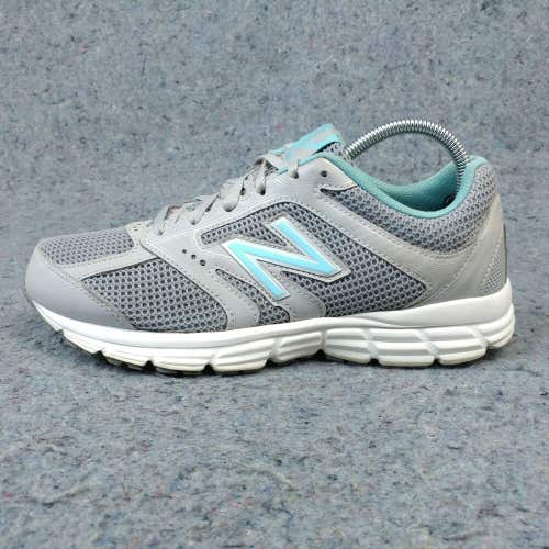 New Balance 460 V2 Womens 9.5 D WIDE Running Shoes Low Top Sneakers Gray Blue
