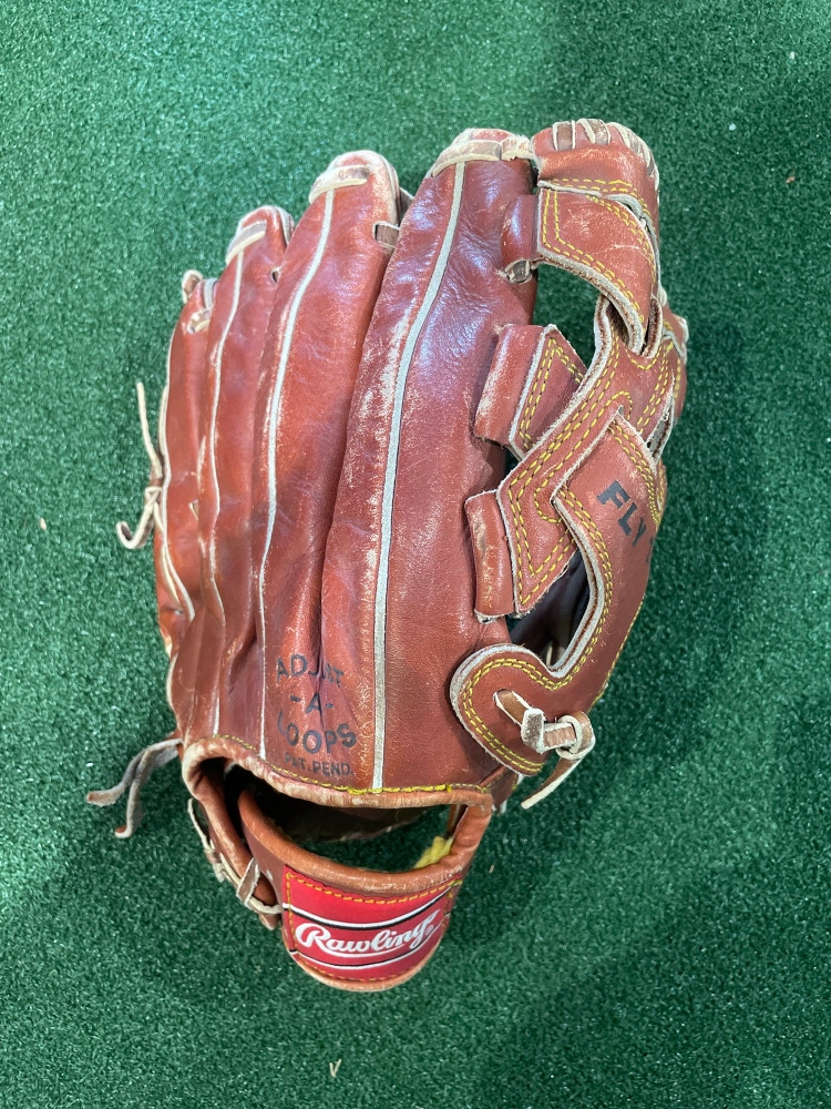 Red Used Rawlings The Mark of a Pro Right Hand Throw Baseball Glove