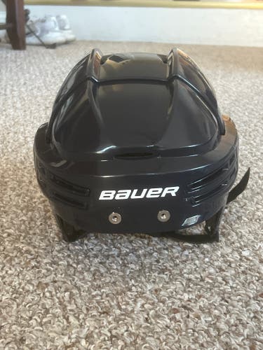 Navy Medium Bauer Re-Akt 75 Helmet
