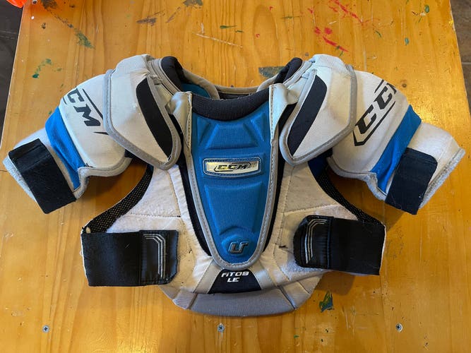 Used Small CCM U+ Fit 09 Shoulder Pads