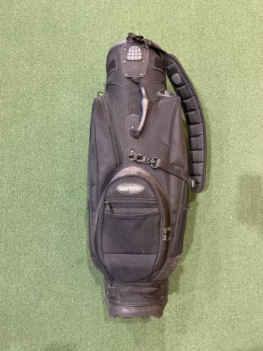 Black Used Great Divider Golf Bag