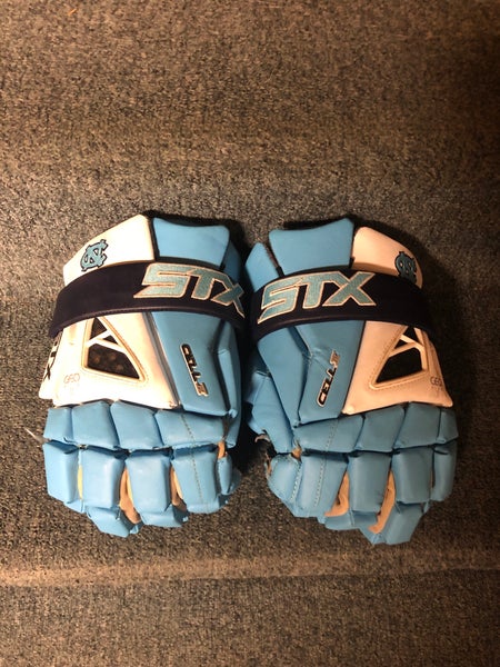 UNC team Issued STX 13 Cell IV Lacrosse Gloves