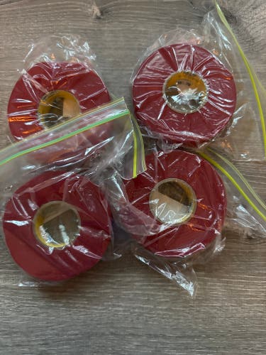 Howies Hockey Tape  Red 4 Rolls