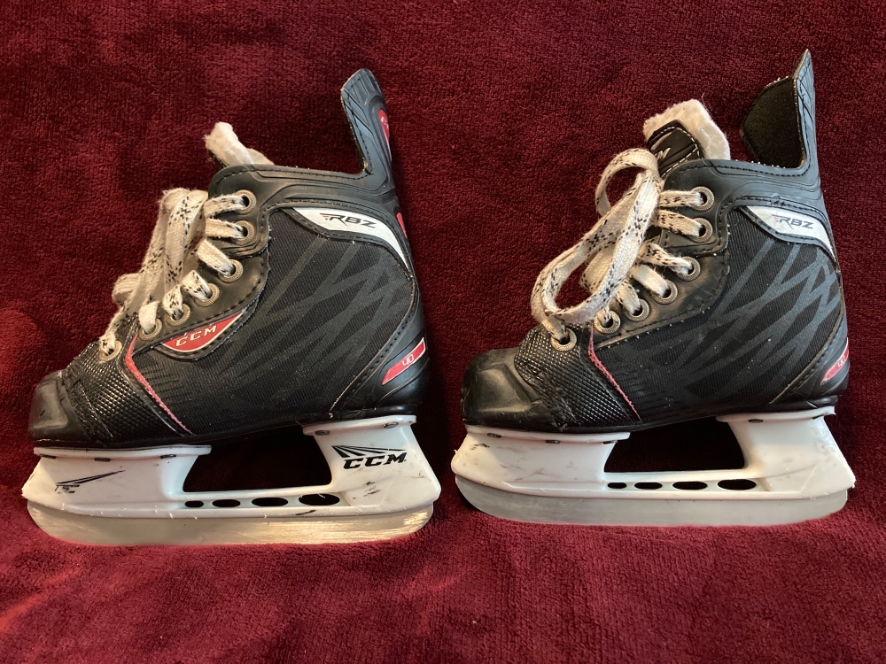 Used CCM 10 RBZ 40 Hockey Skates