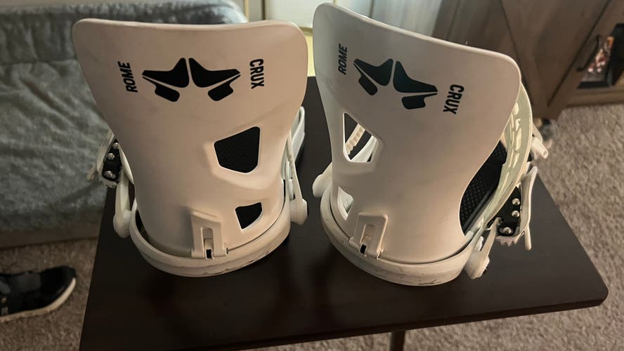 Used Large Rome SDS Crux Snowboard Bindings