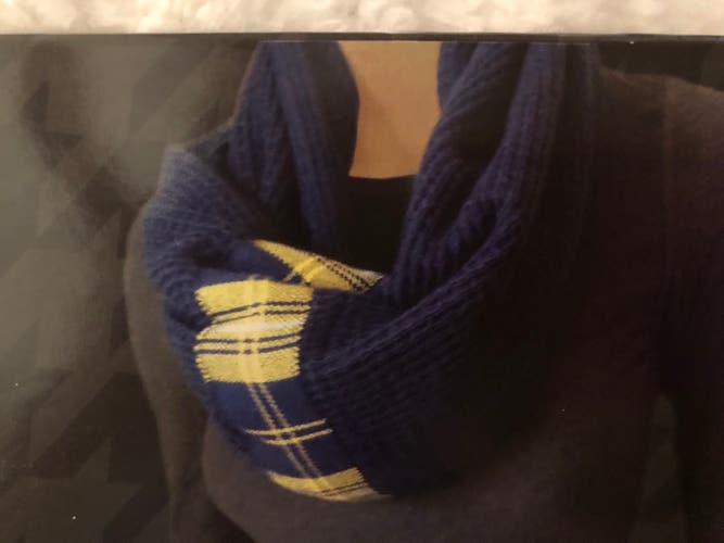 University of Michigan Infinity Waffle Scarf 2 for 1 Sale