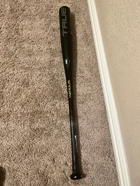 Used BBCOR Certified True Alloy HZRDUS Bat (-3) 30 oz 33"