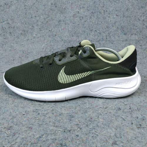 Nike Flex Experience Run 11 Mens 11.5 Running Shoes Olive Green Low Top Sneakers