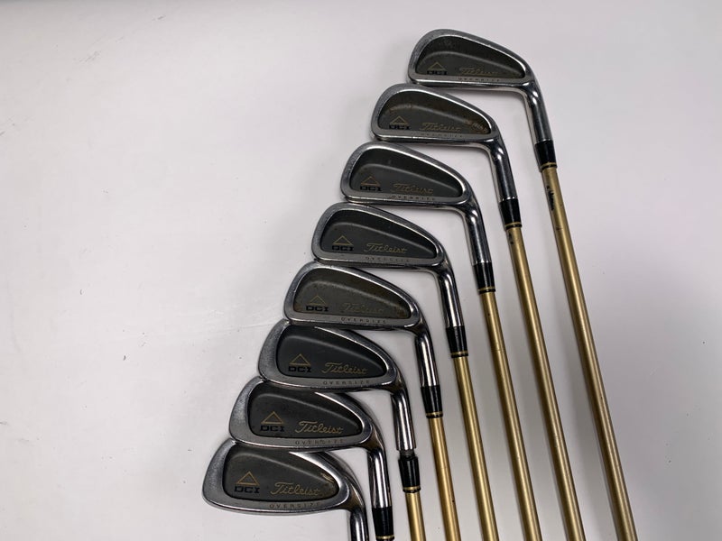 Titleist DCI Gold Overszie + Iron Set 3-PW Mitsubishi Rayon Tri-Spec Senior RH
