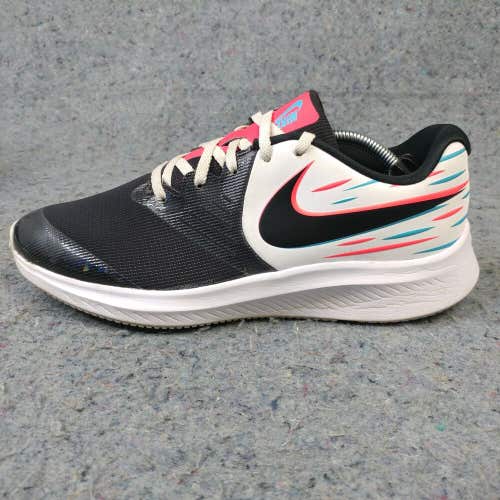 Nike Star Runner 2 Boys 7Y Running Shoes Low Top Sneaker Black Unisex CN7830-100