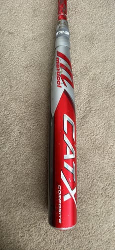 Used 2023 Composite (-3) 30 oz 33" CAT X Composite Bat