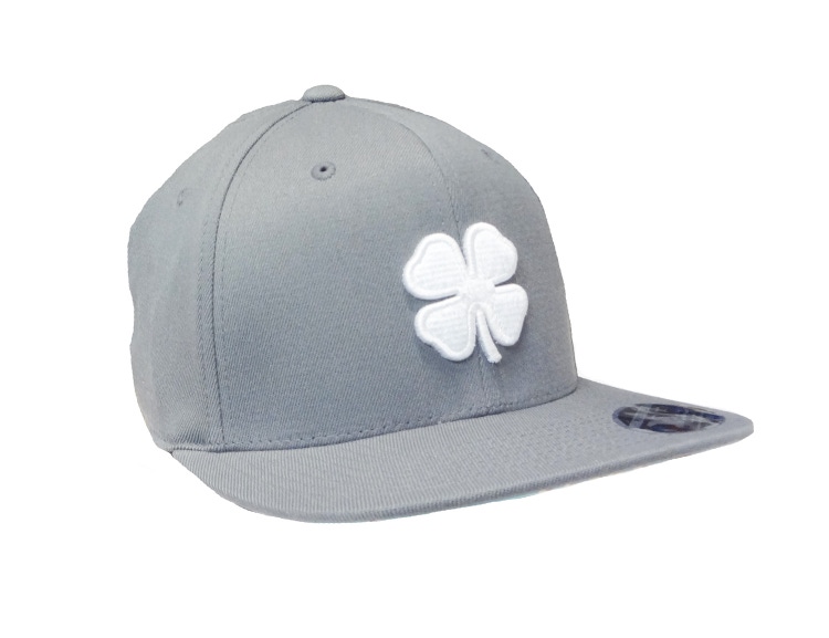 NEW Black Clover Live Lucky Clover Tropics Grey Adjustable Flatbill Golf Hat/Cap