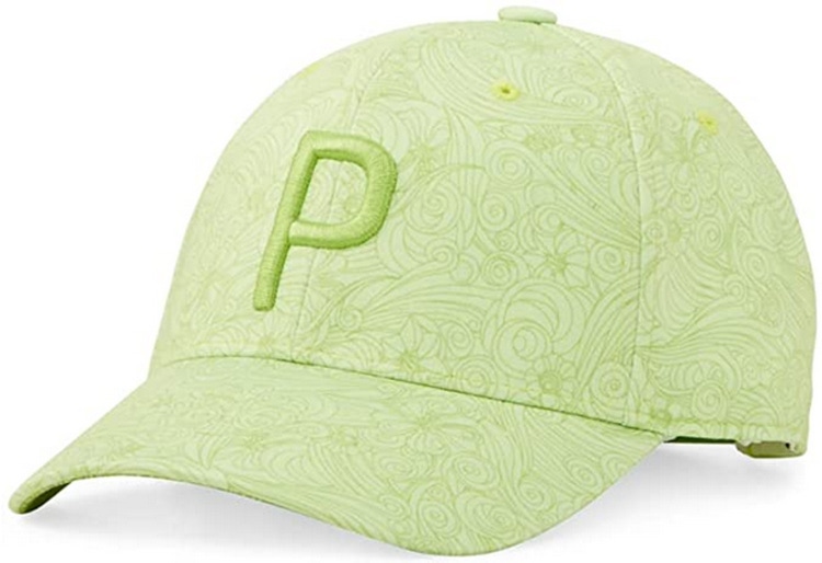 NEW Puma P110 Gust O' Wind Lime Green Snapback Golf Hat/Cap