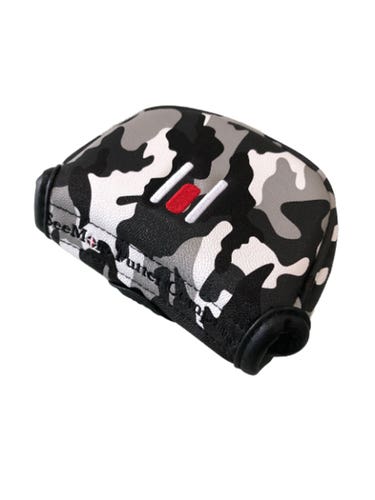 NEW SeeMore Snow Camouflage White/Black Right-Handed Mallet Putter Headcover