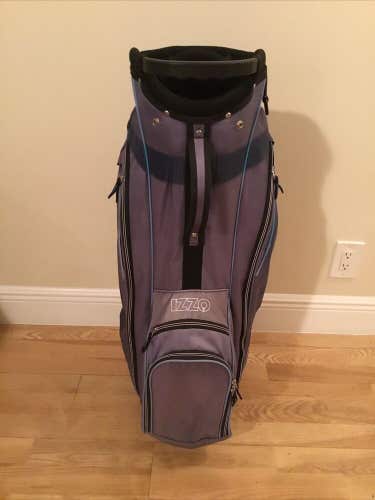 Izzo Cart Golf Bag with 14-way Dividers & Rain Cover