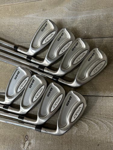 Tommy Armour 845 Vault Iron Set 3-PW Steel Tour Regular Flex Right Handed