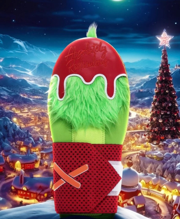 New Absolutely Ridiculous Grinch sliding mitt