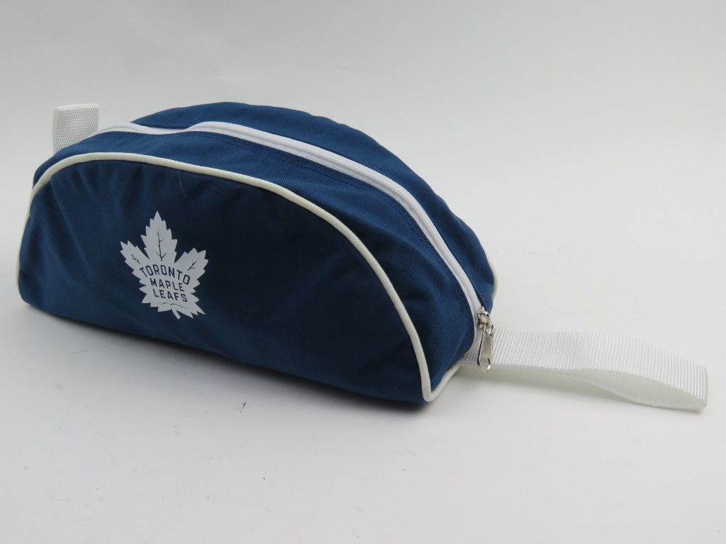 JRZ Toronto Maple Leafs NHL Pro Stock Team Issued Hockey Player Shave Kit Toiletry Bag