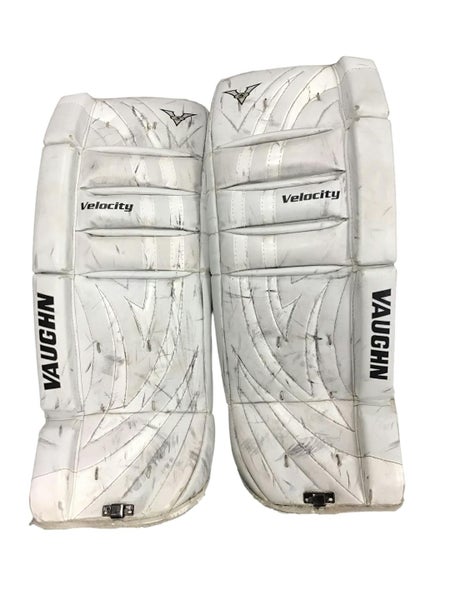 Used Vaughn Velocity 7110 24" Goalie Leg Pads