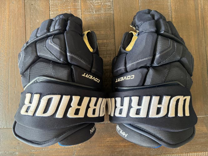 Used Warrior 13" Pro Stock Covert QRE Gloves Malgin