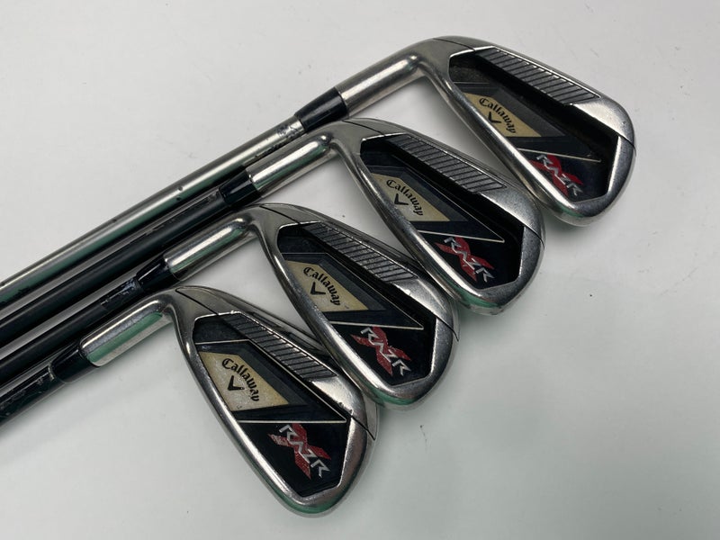 Callaway Razr X Iron Set 6-PW 75g Regular Graphite No 7 iron LH