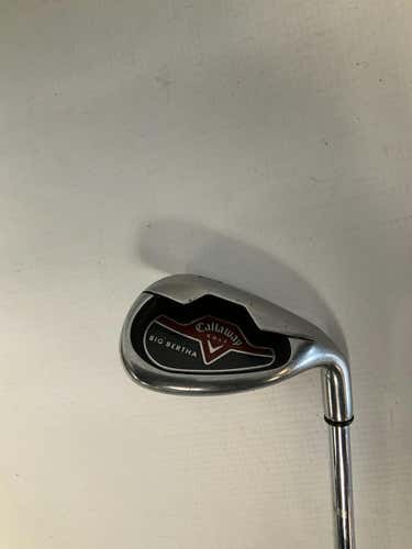 Used Callaway Big Bertha Sand Wedge Uniflex Steel Shaft Wedges