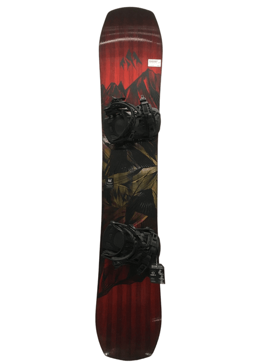 Jones Mountain Twin 154cm Lg Snowboard Combo
