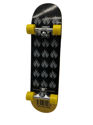 Used Black Label Flame 8 1 2" Complete Skateboards