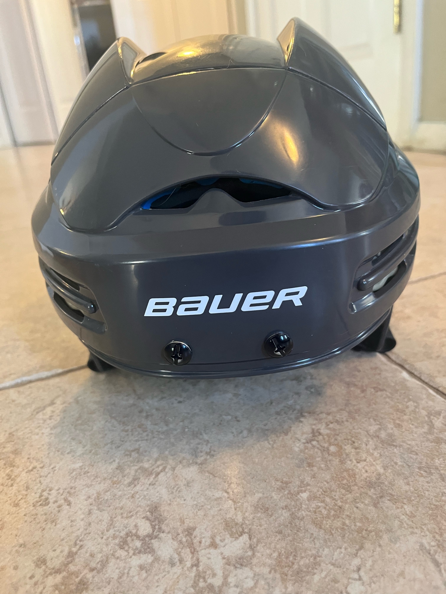 Large Grey Bauer 5100 Helmet